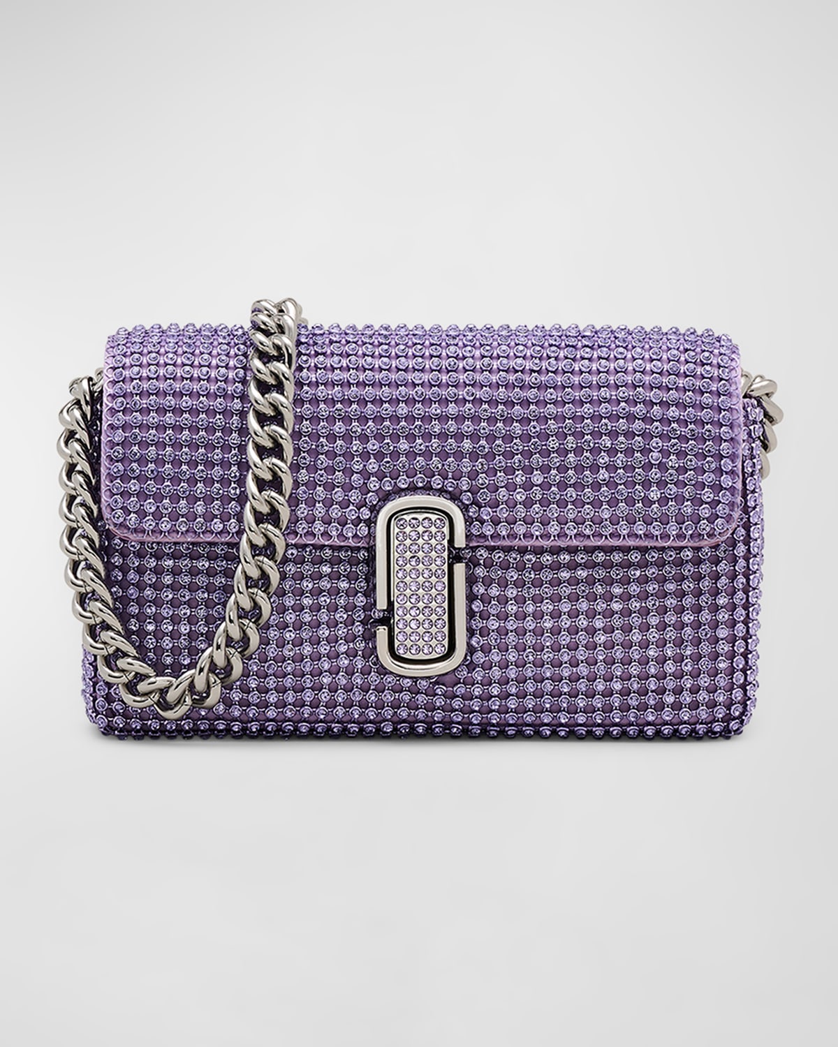 Marc Jacobs Le mini sac bandoulière à strass J Marc