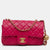 Mini Rectangular Lambskin Pearl Crush Flap