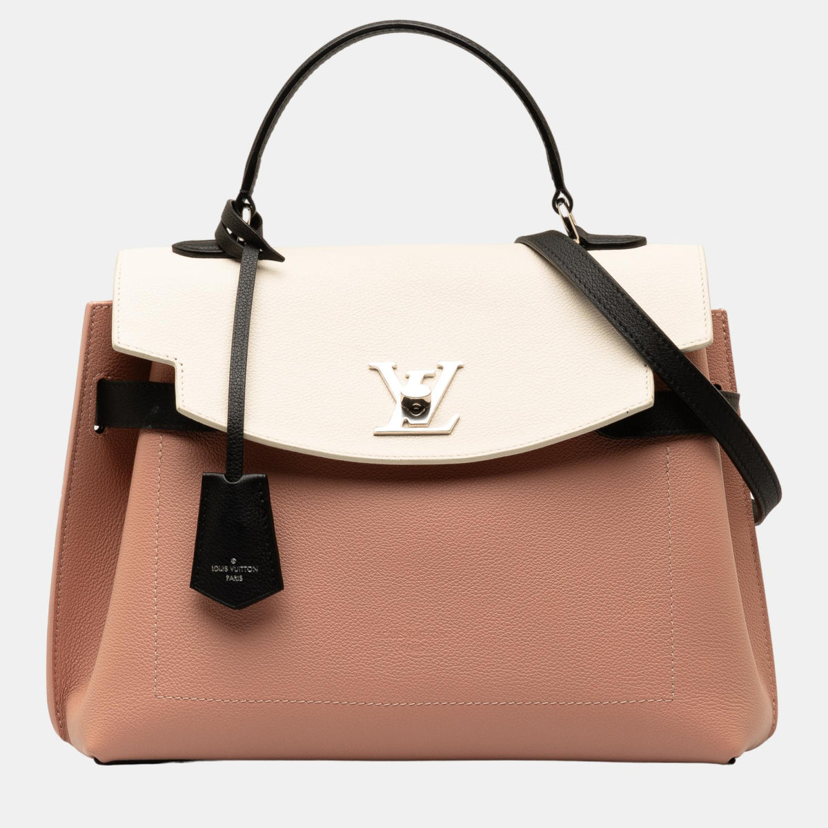 Louis Vuitton Pink/White Lockme Ever MM