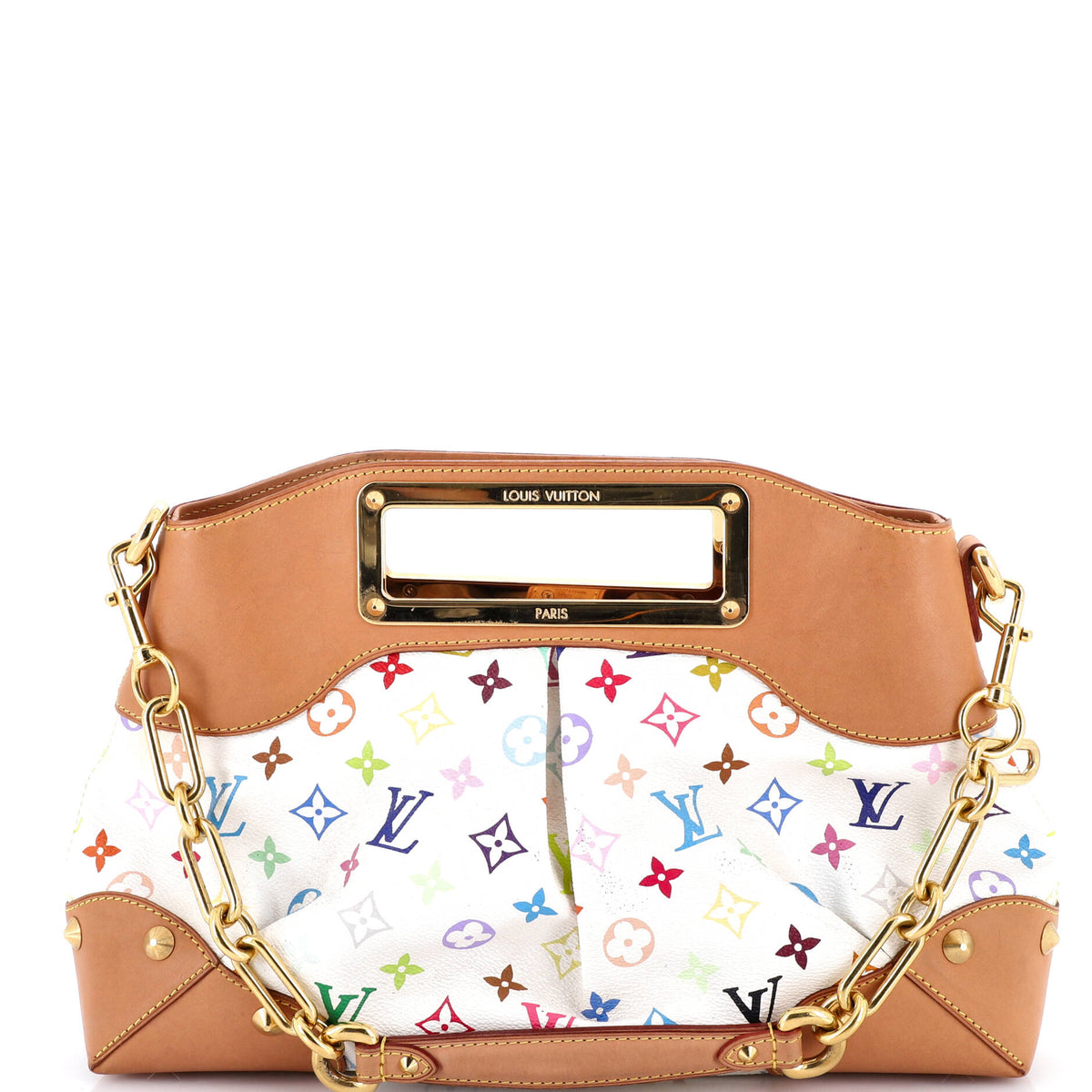 Louis Vuitton Judy Handbag Monogram Multicolor MM