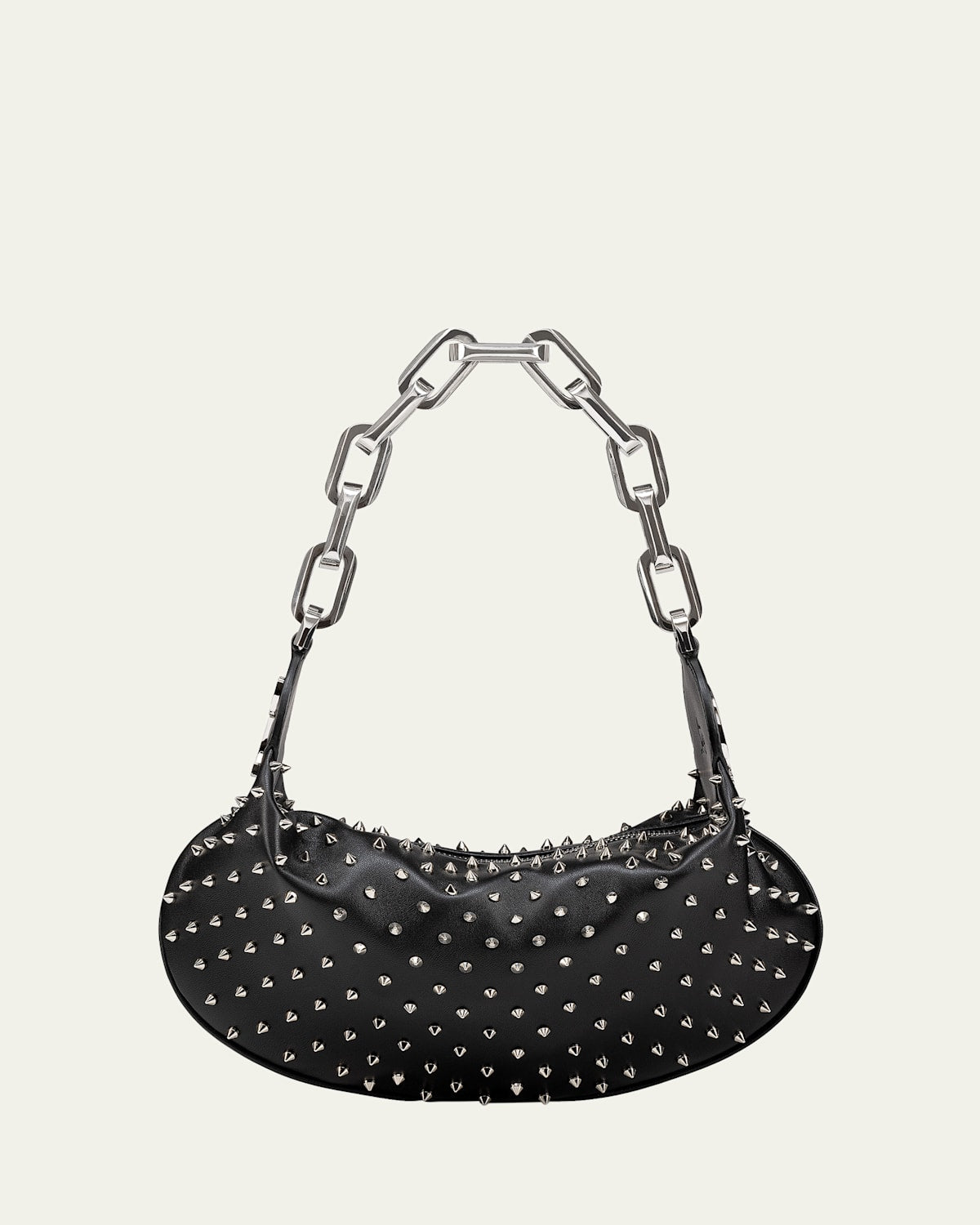 Christian Louboutin Le 54 Chain Shoulder Bag with Spikes