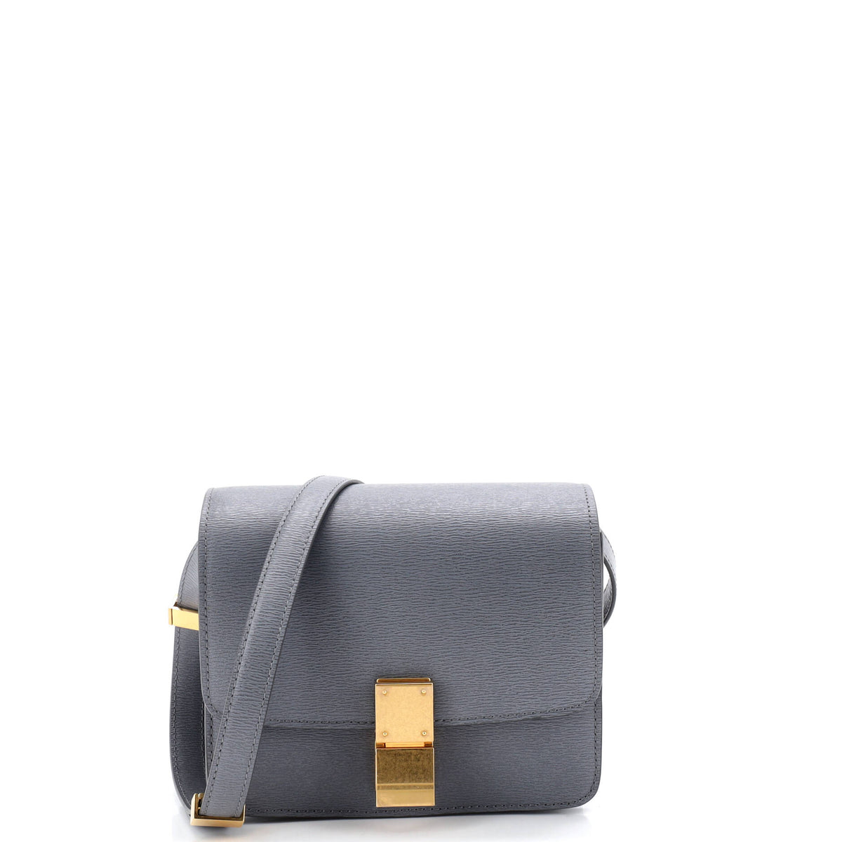 Celine CELINE Classic Box Bag Grainy Leather Teen