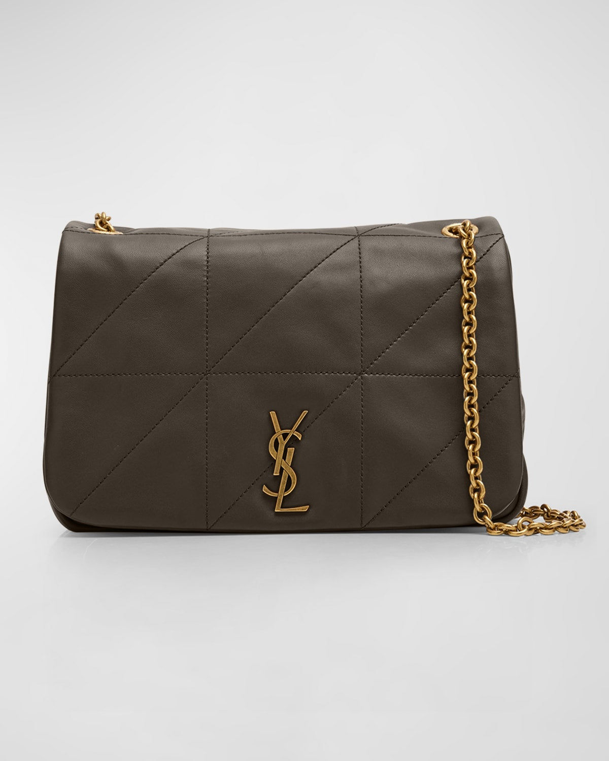 Saint Laurent Jamie 4.3 Small YSL Shoulder Bag in Quilted Smooth Leather