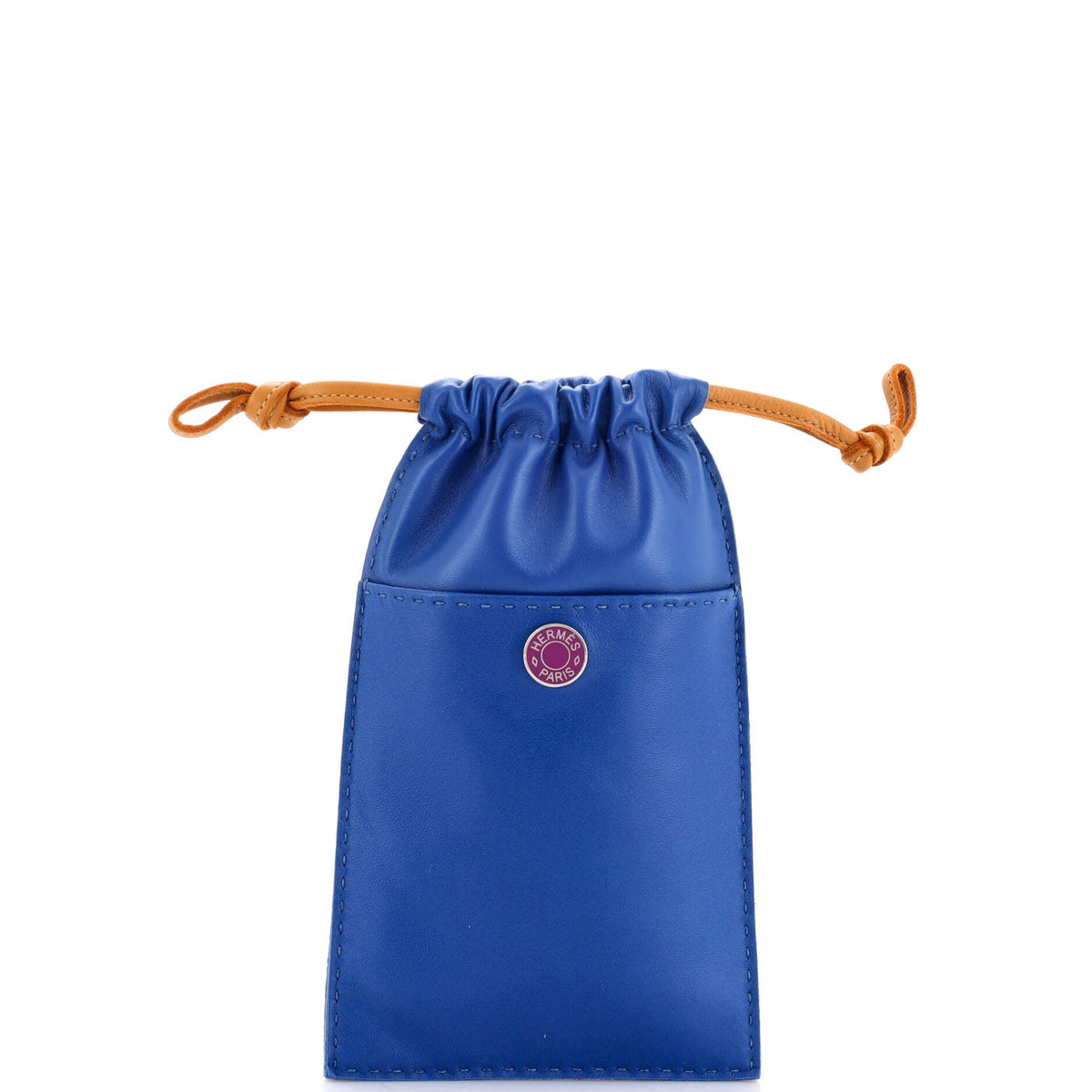 Hermès Pilo Phone Case Milo Lambskin and Swift