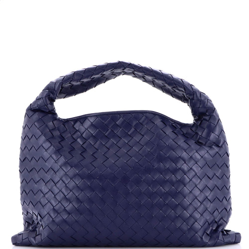 Hop Hobo Intrecciato Leather Small