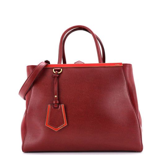 FENDI 2Jours Bag Leather Medium