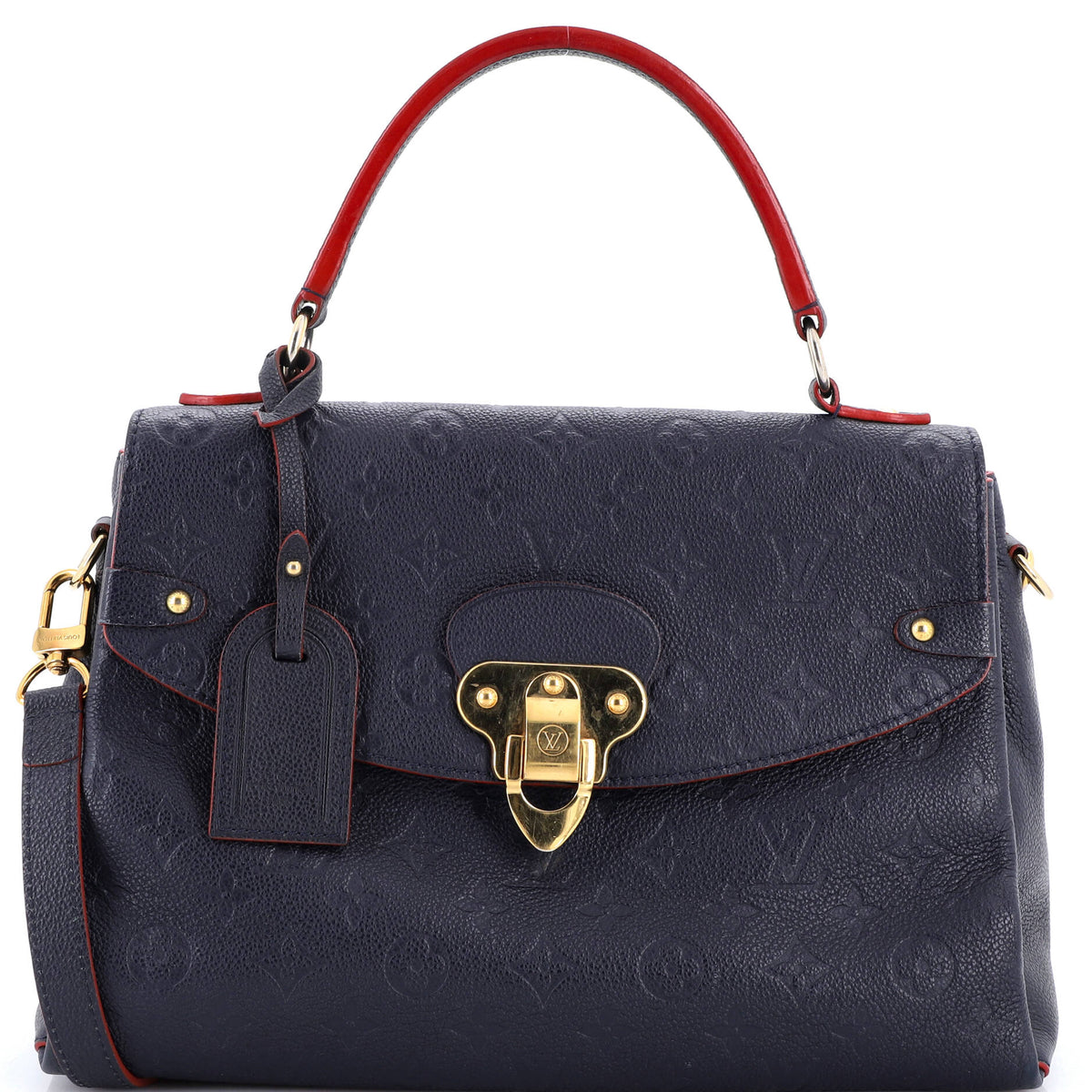 Louis Vuitton Georges Handbag Monogram Empreinte Leather MM
