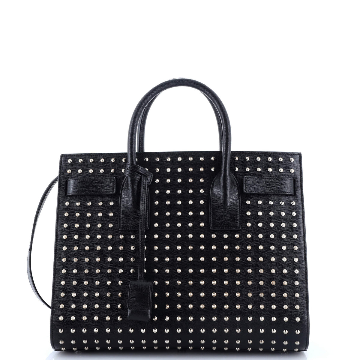 Saint Laurent Sac de Jour Bag Studded Leather Small