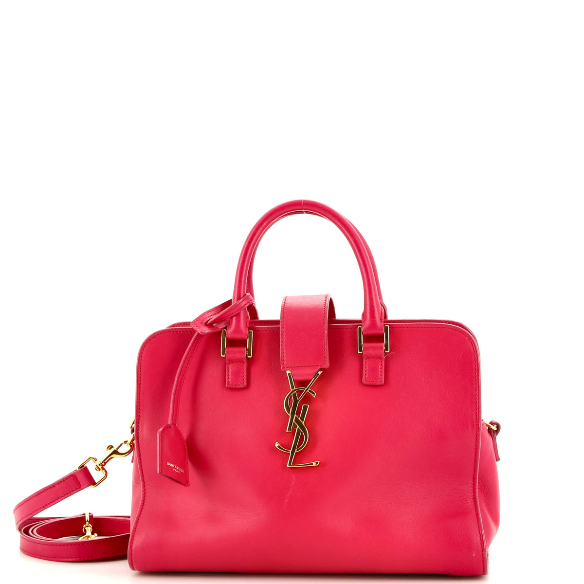 Saint Laurent Monogram Cabas Leather Baby