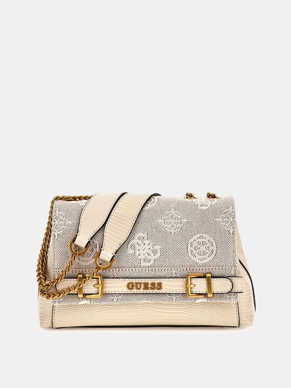 Guess Sac bandoulière Sestri 4G avec logo Peony