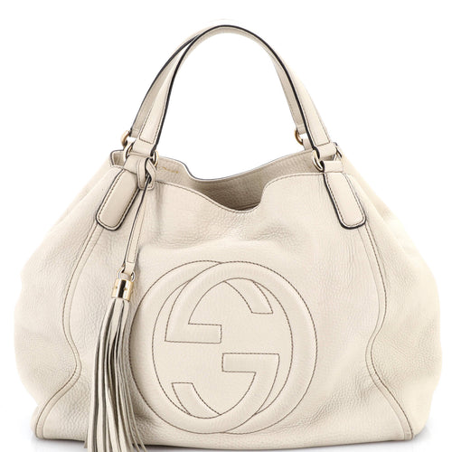 GUCCI Soho Shoulder Bag Leather Medium