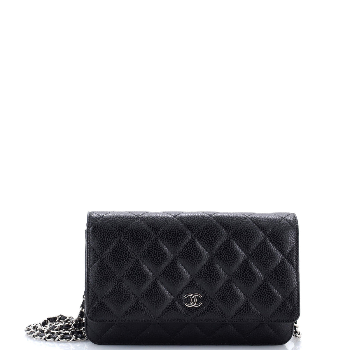 Chanel CHANEL Wallet on Chain Quilted Caviar