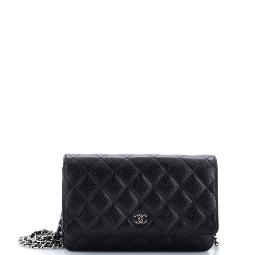 CHANEL Wallet on Chain Quilted Caviar