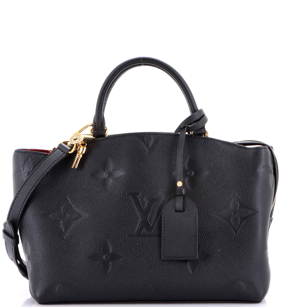 Louis Vuitton Petit Palais Handbag Monogram Empreinte Giant