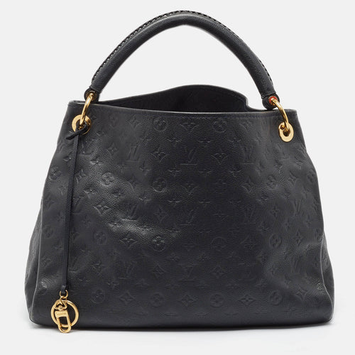 Bleu Infini Monogram Empreinte Leather Artsy MM Bag