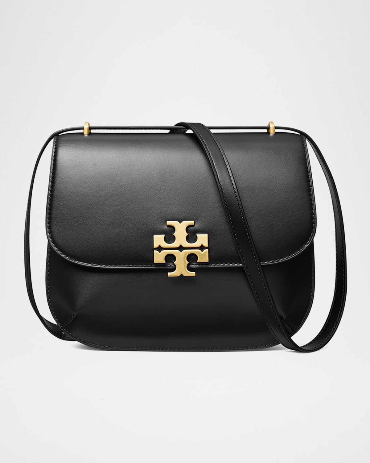 Tory Burch Eleanor Leather Slim Saddle Crossbody Bag