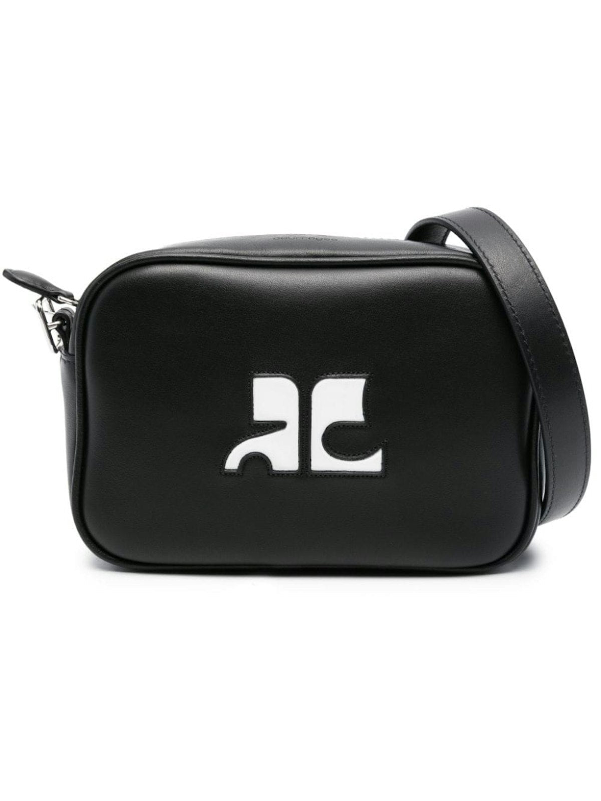 CourrÃ¨ges Women's Camera Bag in Black | Size UNI | PERGSA061CR0045