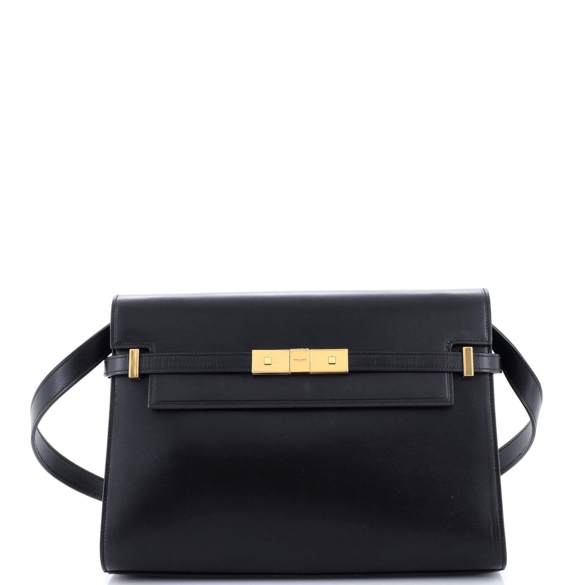 Saint Laurent Manhattan Shoulder Bag Leather Medium