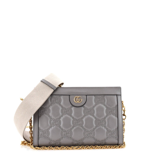 GUCCI GG Shoulder Bag GG Matelasse Leather Small