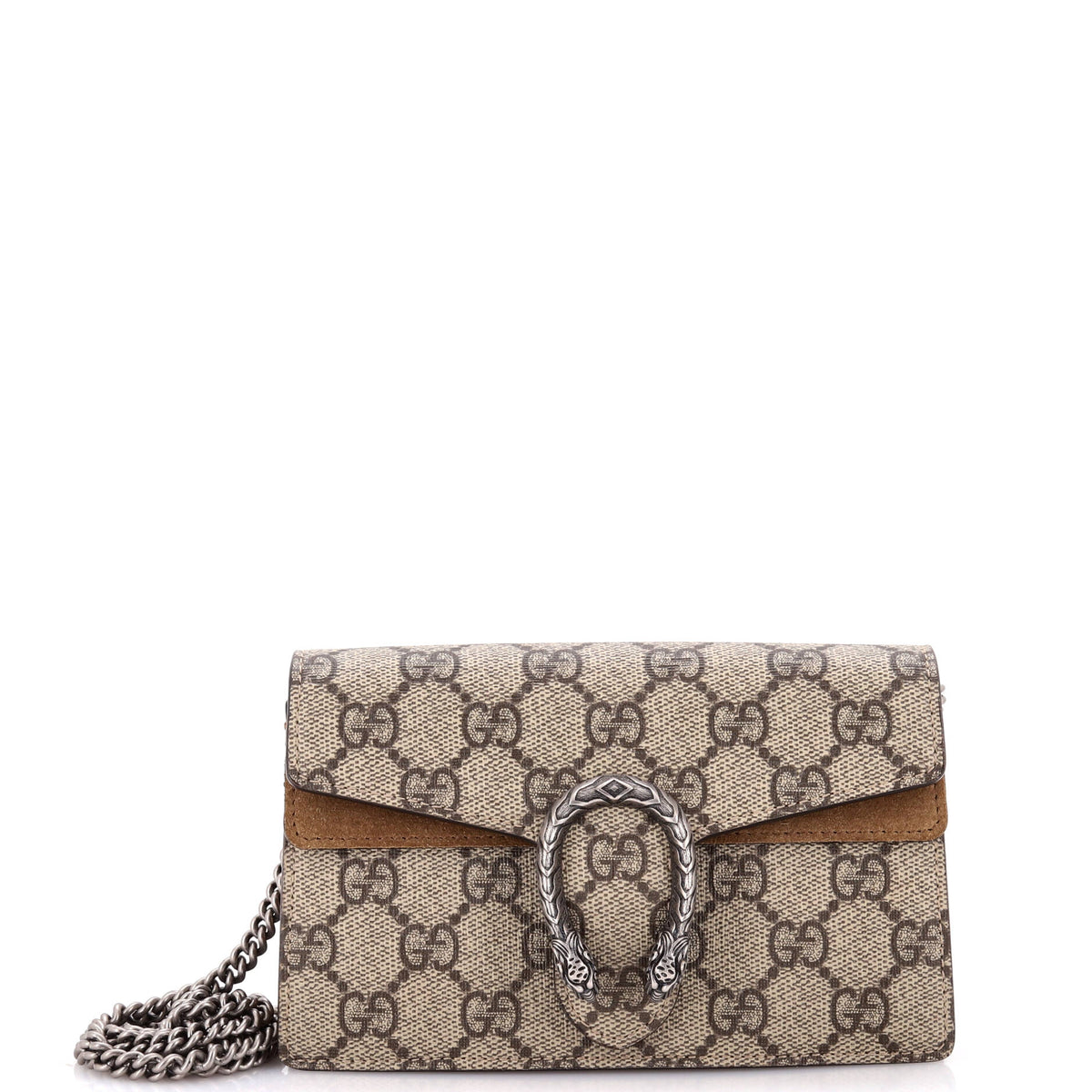 Gucci GUCCI Dionysus Bag GG Coated Canvas Super Mini