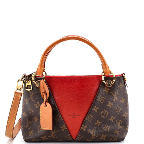 V Tote Monogram Canvas and Leather BB