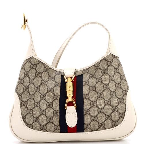 GUCCI Jackie 1961 Hobo GG Coated Canvas Small