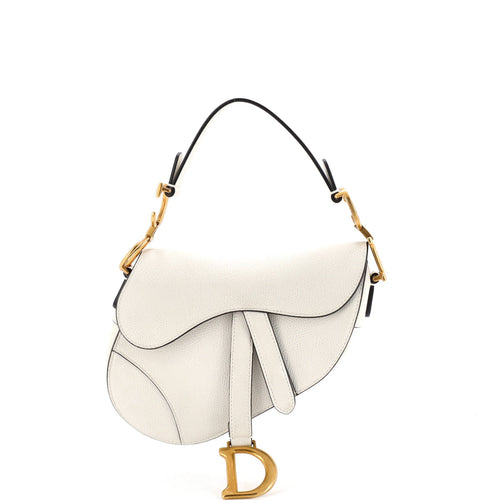 Saddle Handbag Leather Mini