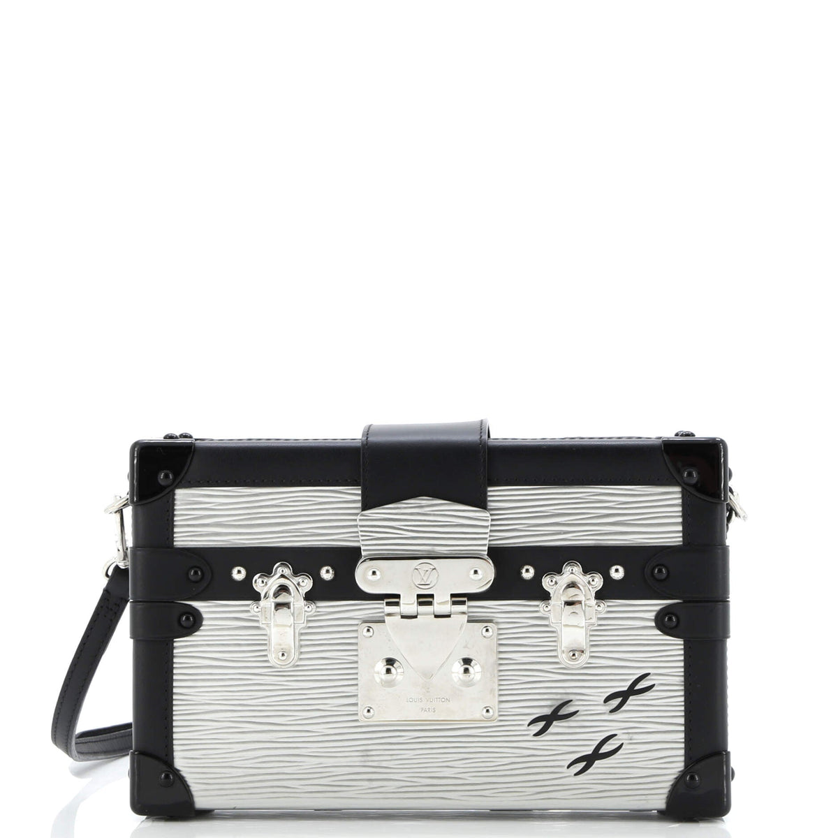 Louis Vuitton Petite Malle Handbag Epi Leather