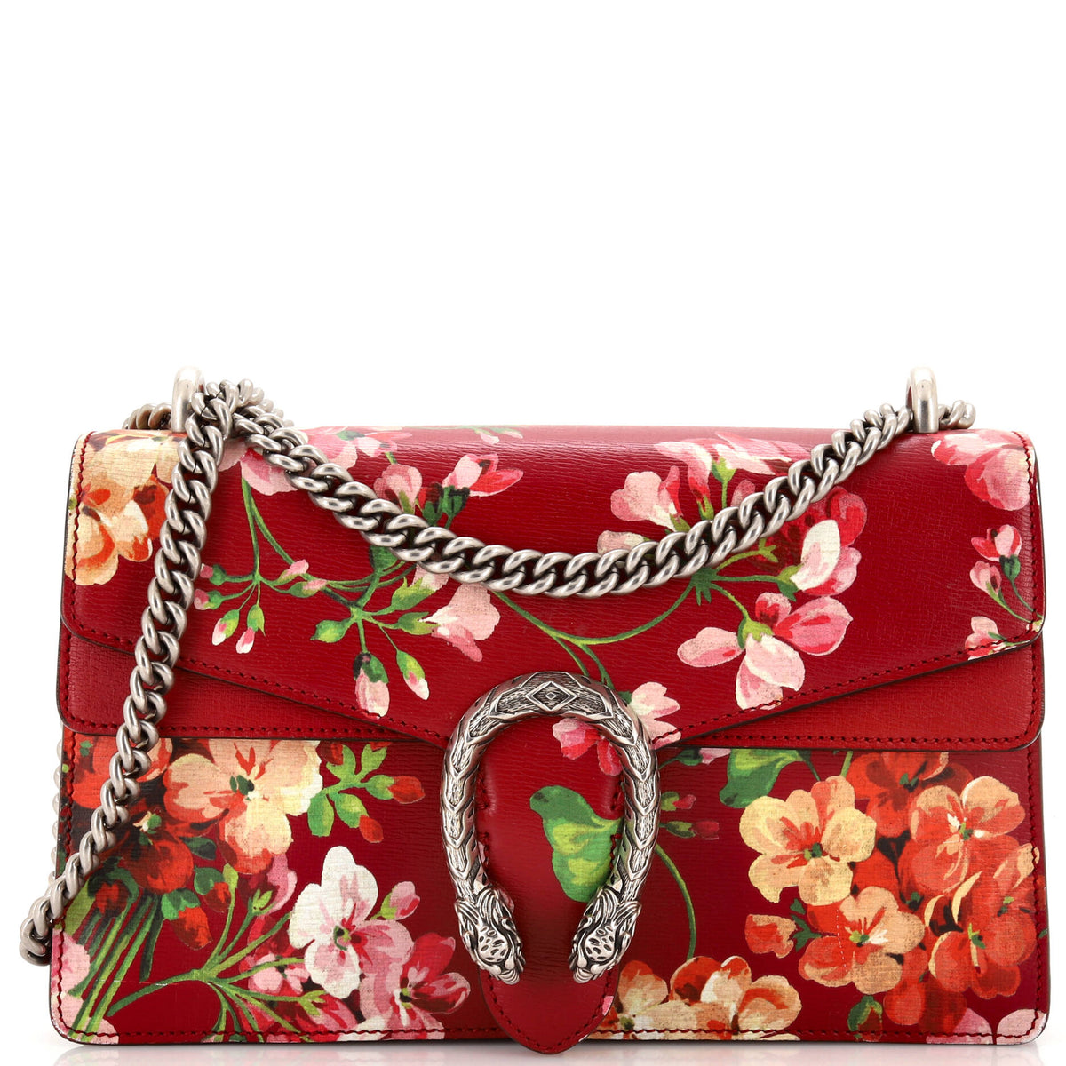 Gucci GUCCI Dionysus Bag Blooms Print Leather Small