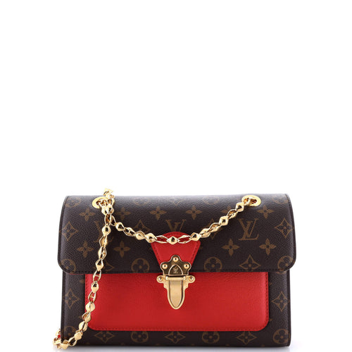 Victoire Handbag Monogram Canvas and Leather