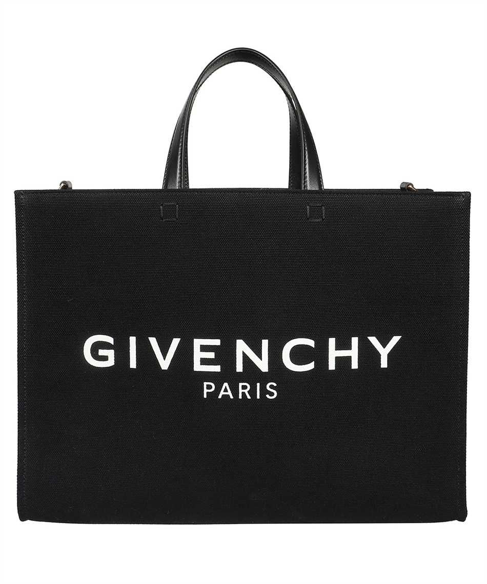 Givenchy Women's G-Tote Medium Canvas Tote Bag in Black | Size UNI | BB50N2B1F1