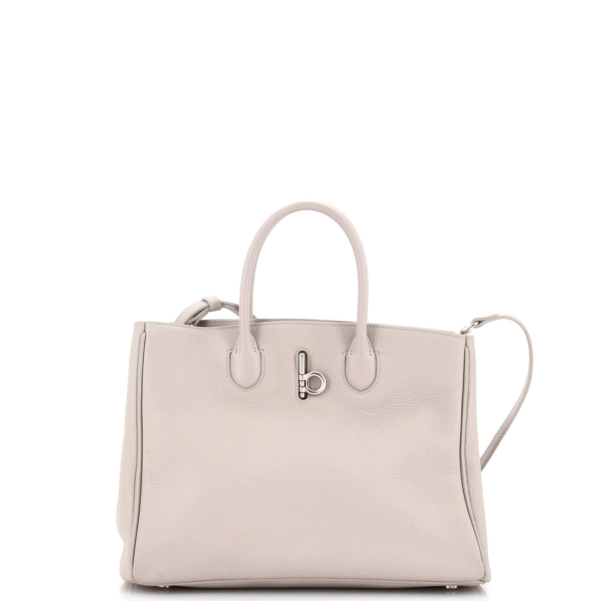 Burberry Rocking Horse Tote Bag Leather Small