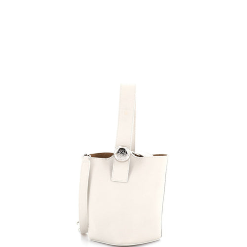 LOEWE Pebble Bucket Bag Leather