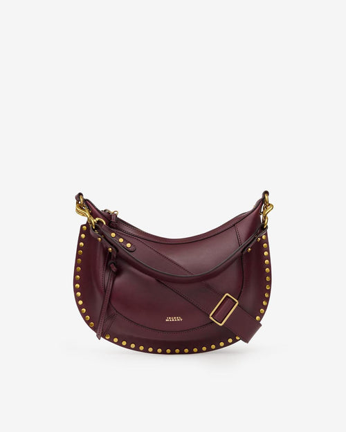 Naoko Bag In Leather -  - Burgundy - Isabel Marant