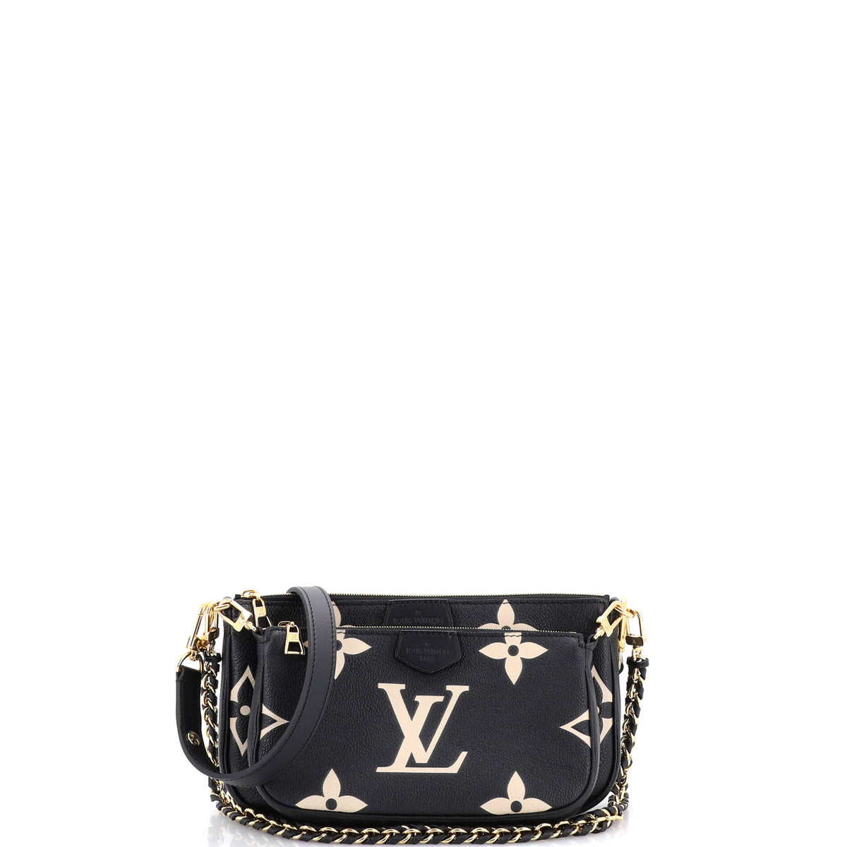 Louis Vuitton Multi Pochette Accessoires Bicolor Monogram Empreinte Giant