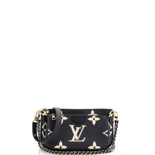 Multi Pochette Accessoires Bicolor Monogram Empreinte Giant