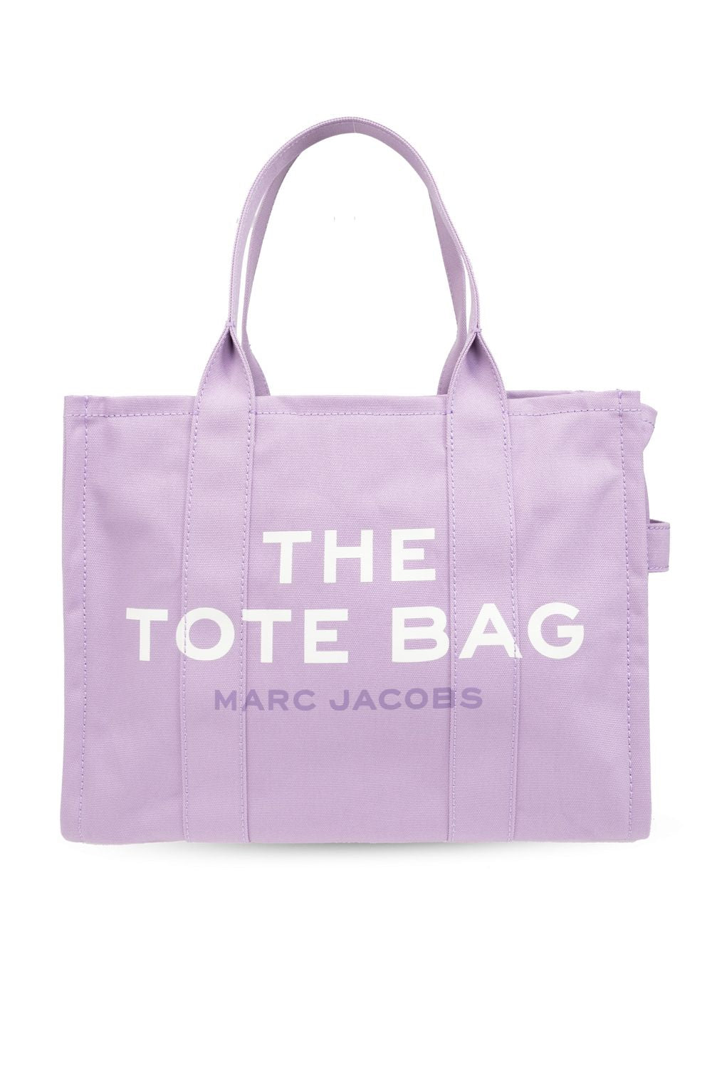 Women's The Large Canvas Tote Bag - B in Purple | M0016156