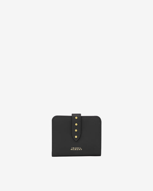 Portefeuille Wallet Leather - Femme - Noir - - cadeau de nol femme