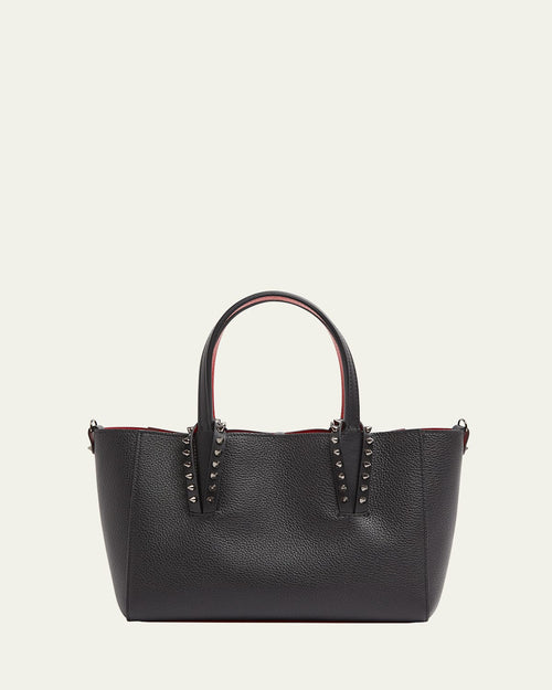 Cabata Soft East-West Mini Shoulder Bag in Grained Leather