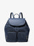 MK Cara Large Nylon Backpack - Blue - Michael Kors