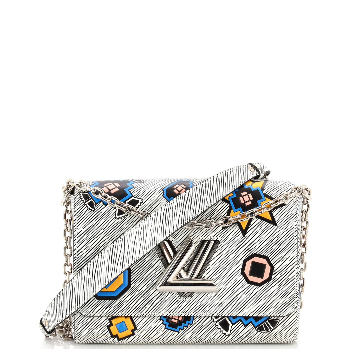 Louis Vuitton Twist Handbag Limited Edition Azteque Epi Leather MM