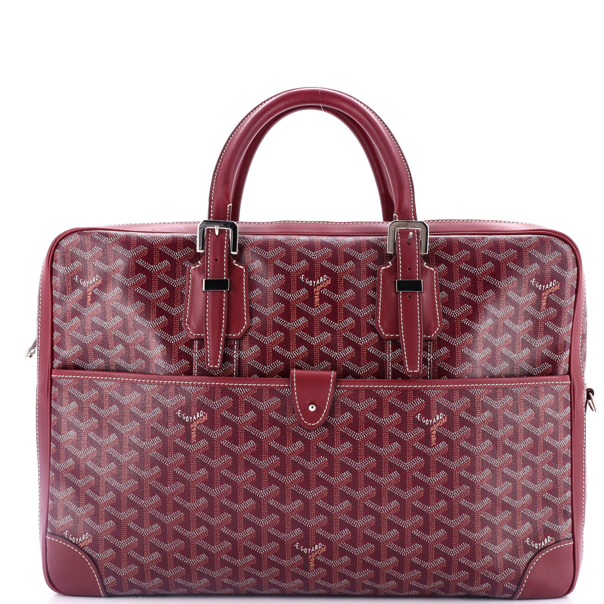 Goyard GOYARD Ambassade Briefcase Coated Canvas MM