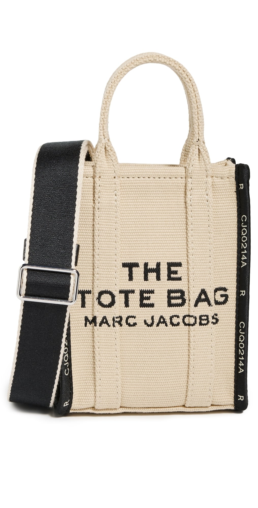 Marc Jacobs Le sac fourre-tout à bandoulière Jacquard Noir Taille unique