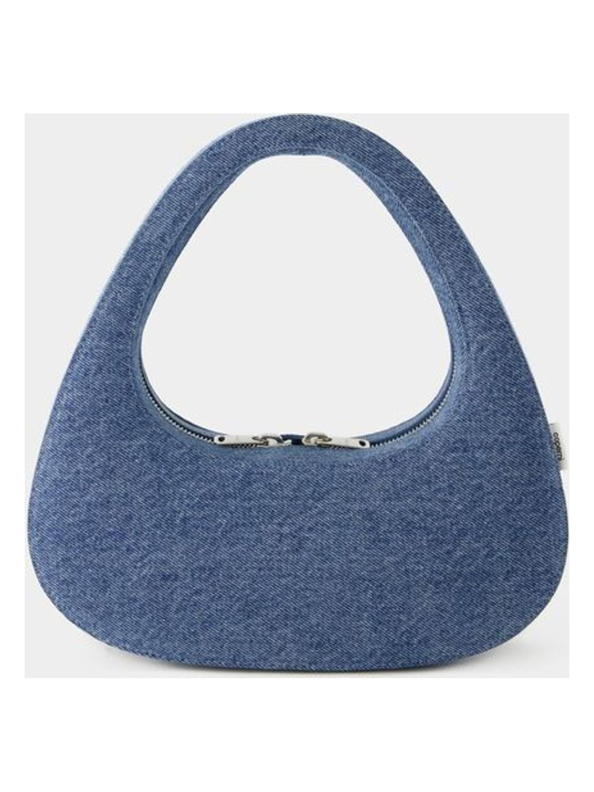 Coperni Women's Swipe Baguette Bag in Blue | COPBA04202