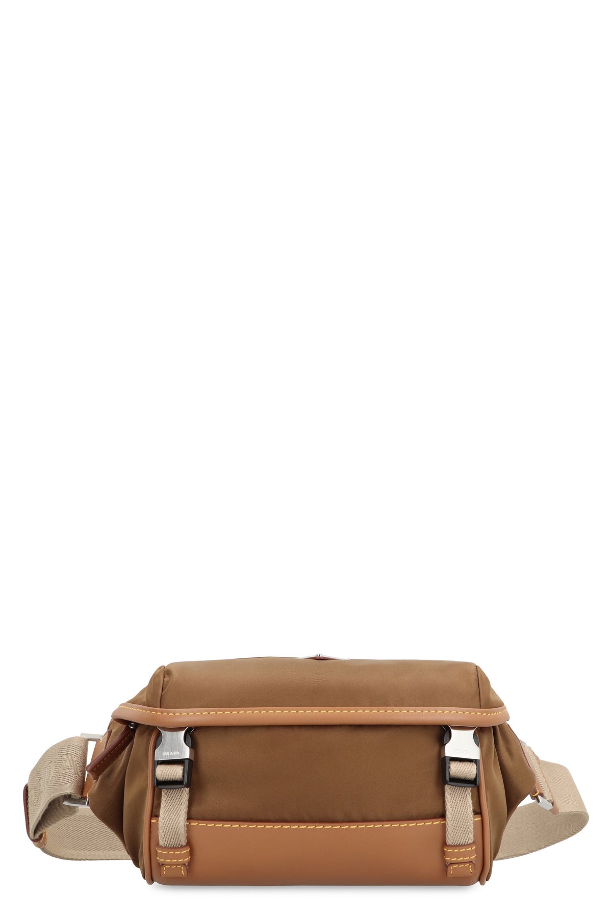 Prada Men's Re-Nylon Messenger Bag in Brown | 2VH171VOYO2CX2 Color F0594