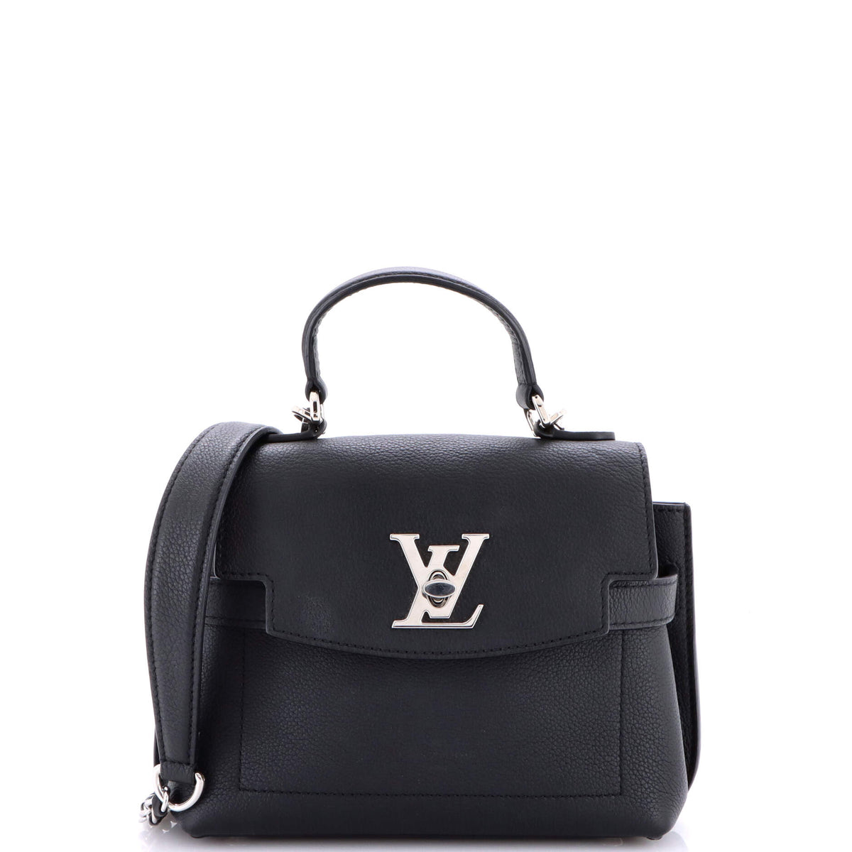 Louis Vuitton Lockme Ever Handbag Leather Mini