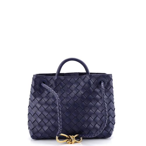 Andiamo Top Handle Bag Intrecciato Nappa Small