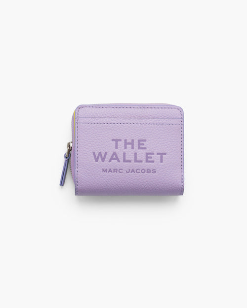 Marc Jacobs The Leather Mini Compact Wallet in Wisteria