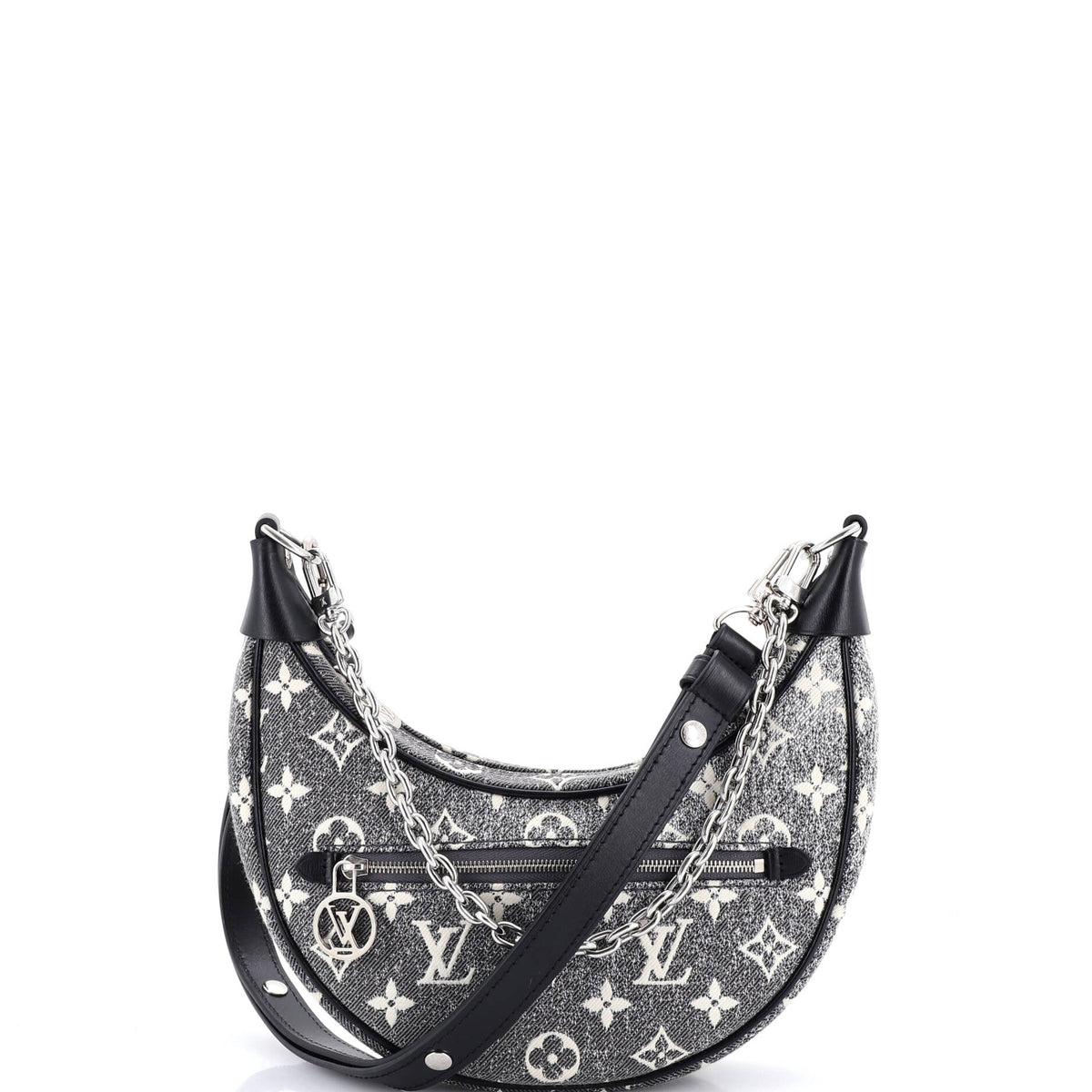 Louis Vuitton Loop Handbag Monogram Jacquard Denim