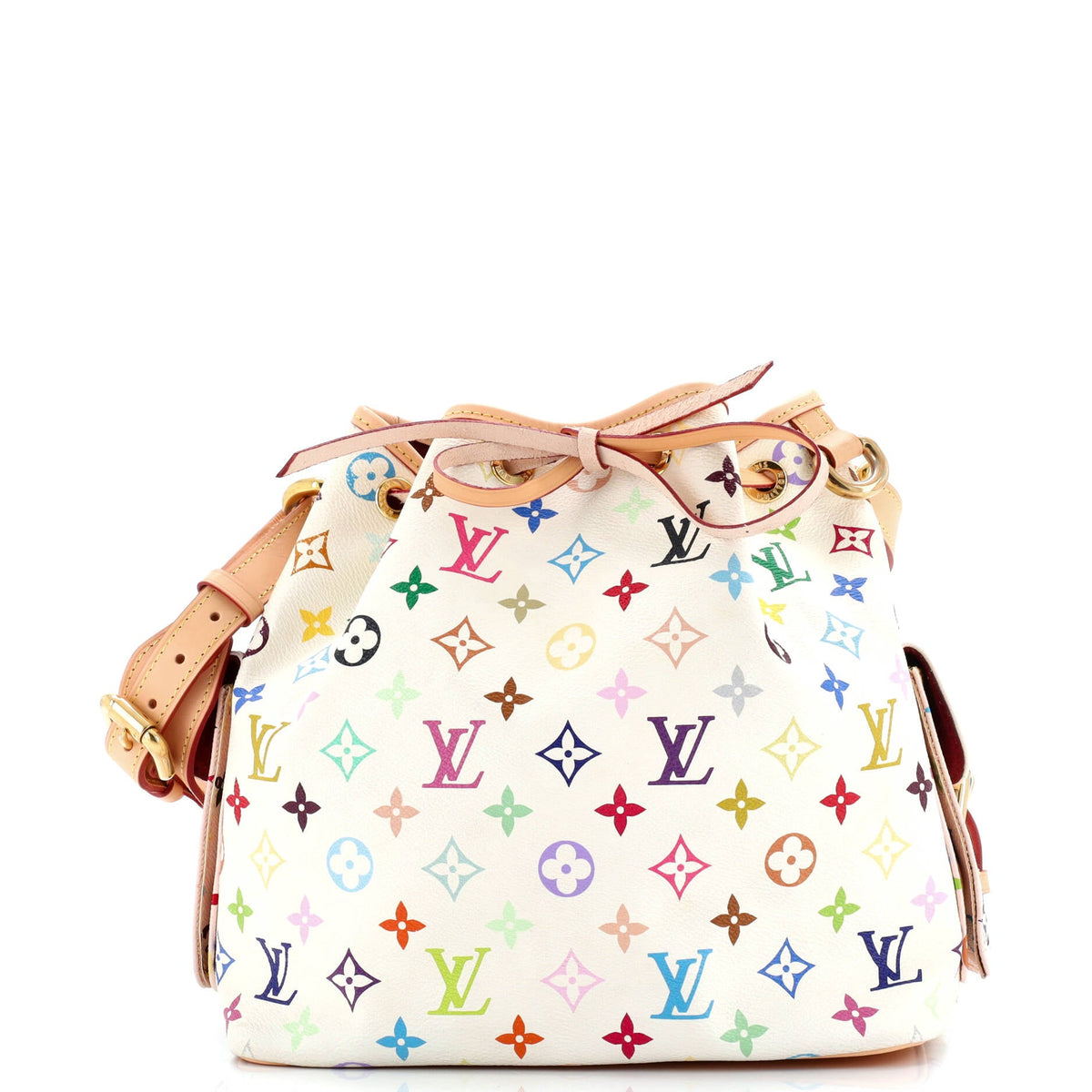 Louis Vuitton Petit Noe Handbag Monogram Multicolor